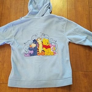 Women's Small Disney Fleece Full Zip Hoodie